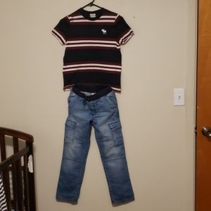Boys Abercrombie and gymboree outfit